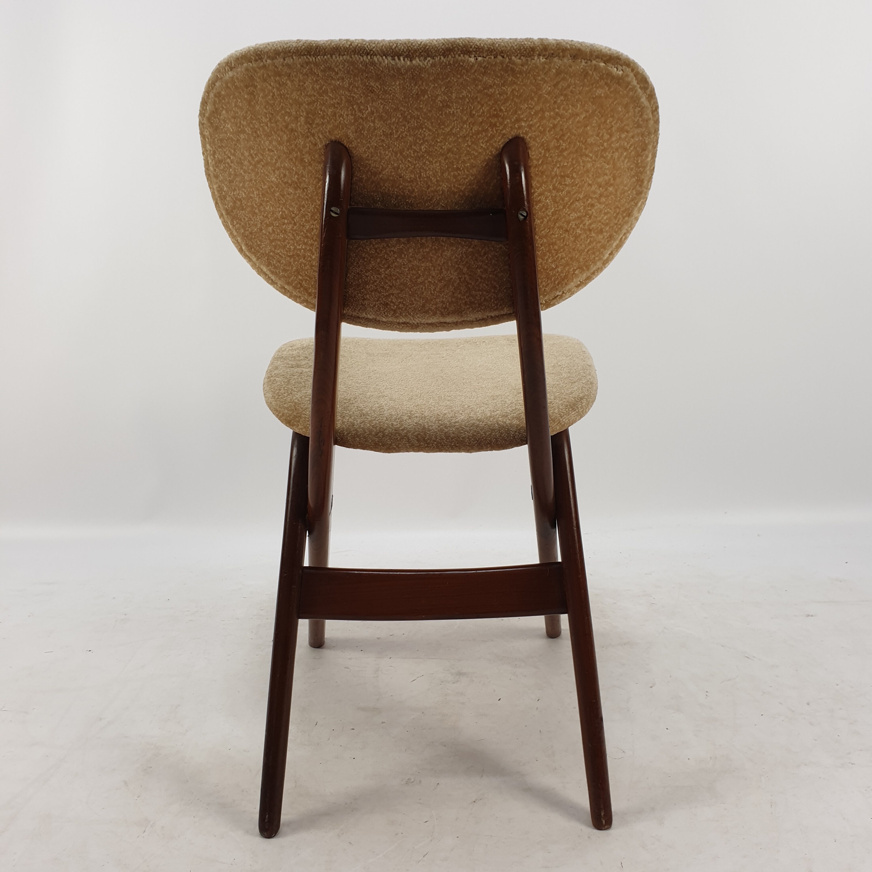Dutch dining chair by Louis van Teeffelen for WéBé, 1950