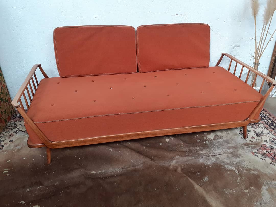 Daybed sofa canape 1950 vintage