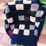 Vintage patchwork plaid