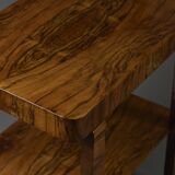 Art Deco Walnut Console Table 1930s