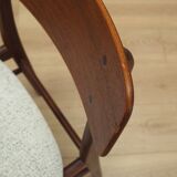 Ensemble de deux chaises en teck, design danois, années 1970, production : Danemark
