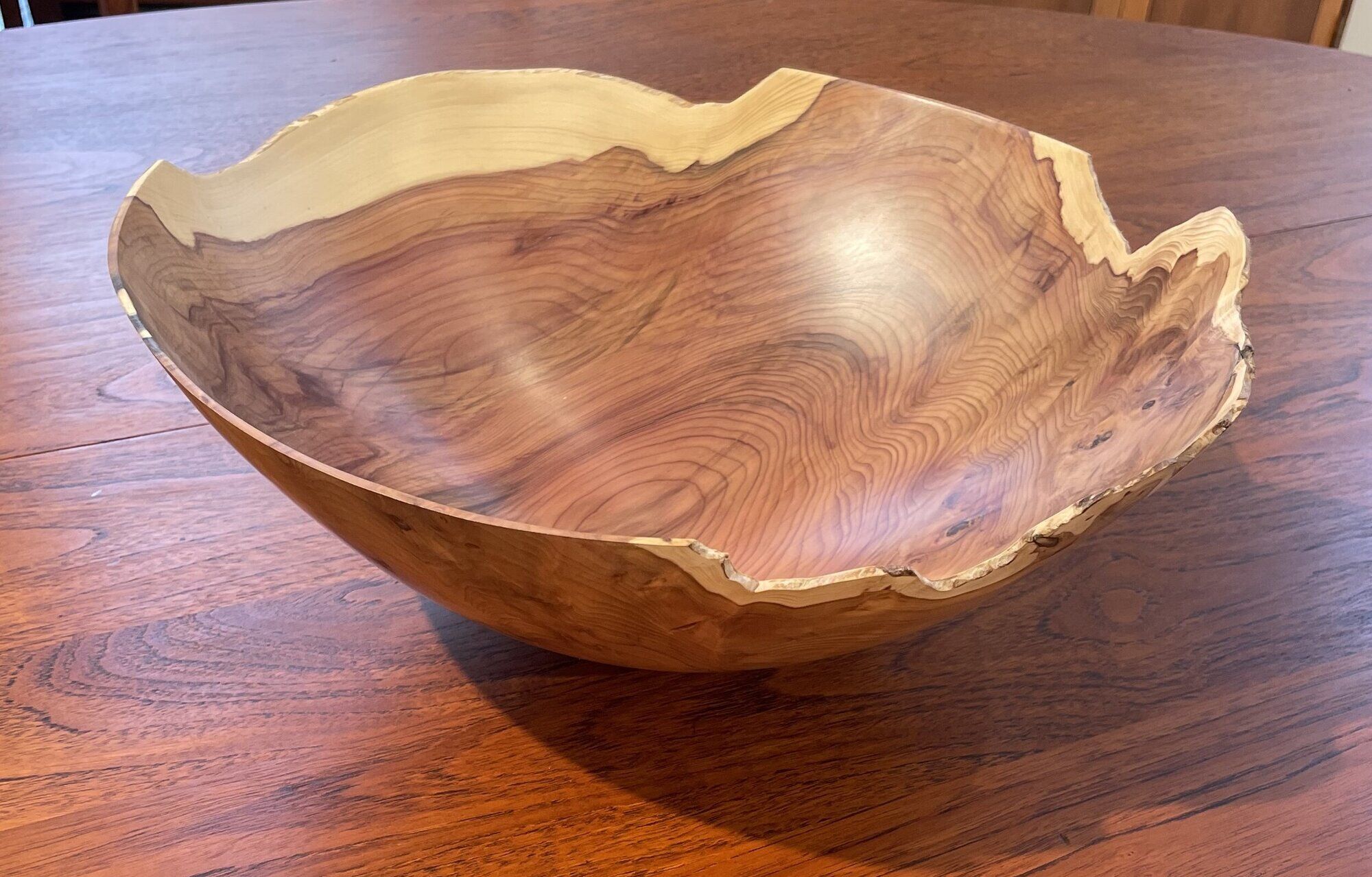 Contemporary monoxyle coupe in fir by Ralph Ribour