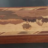 Madagascar marquetry box