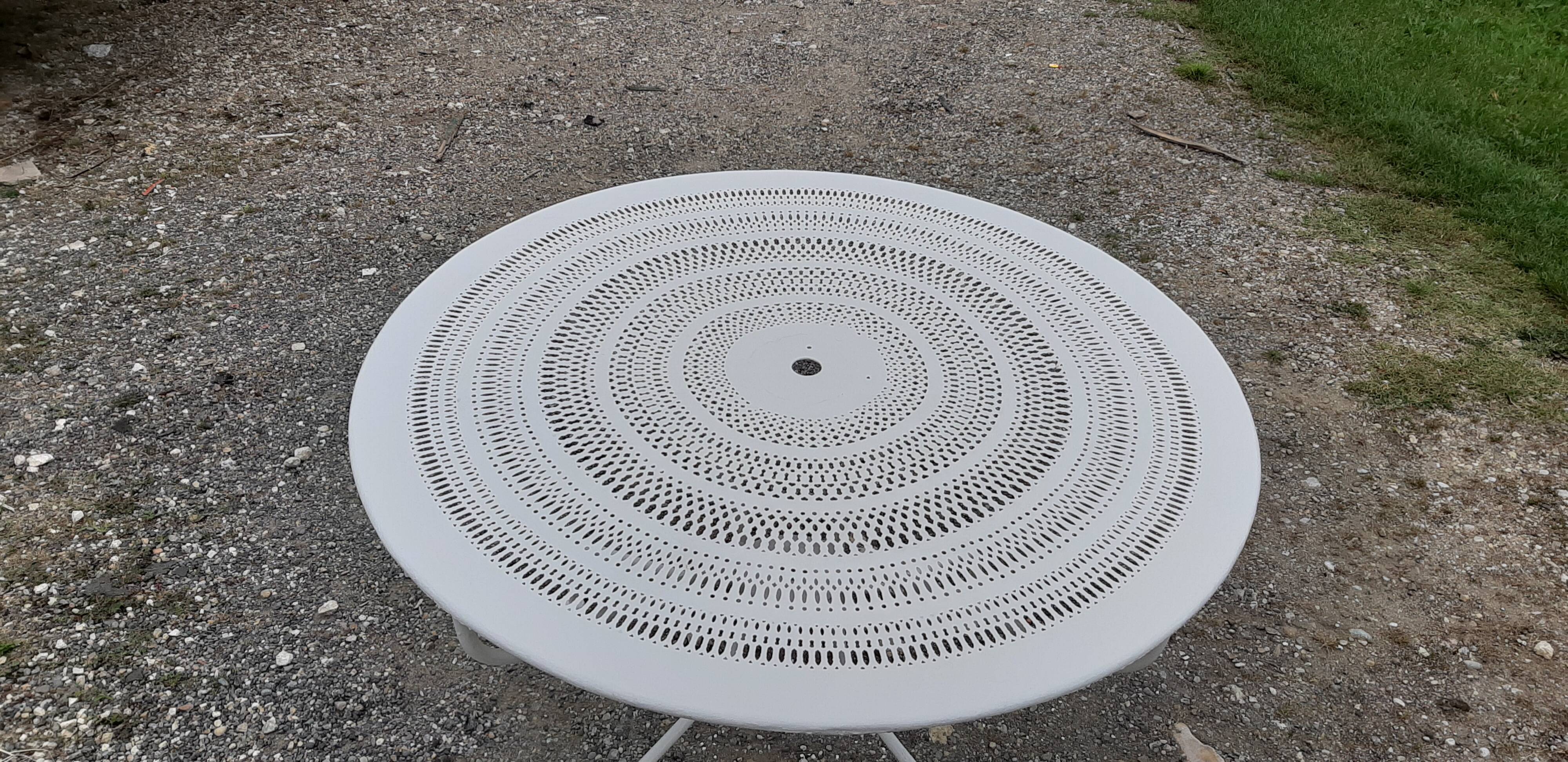 Garden Table Wrought Iron 1900