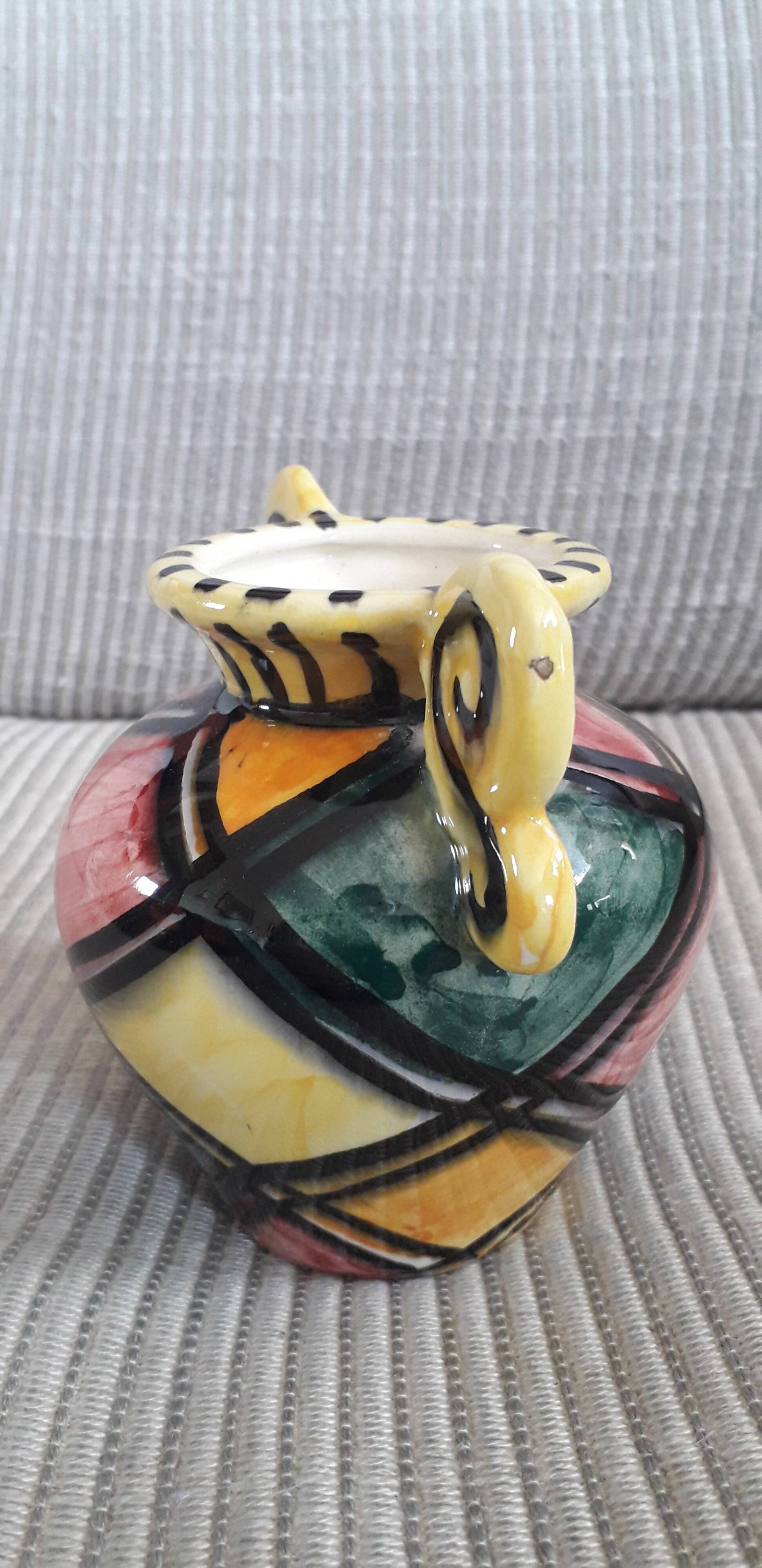 Vase vintage très original