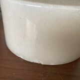 Vintage 70s marble and plexiglass lamp