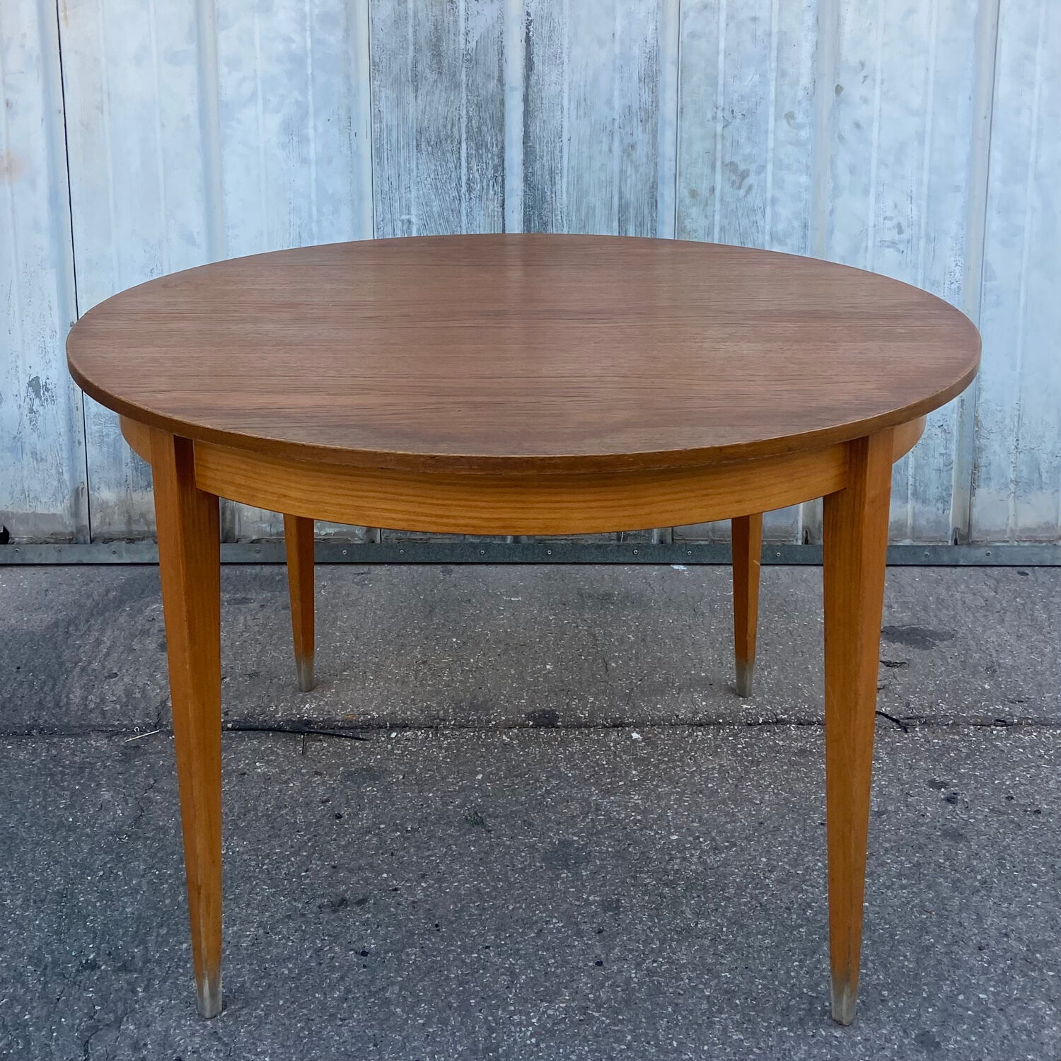 Scandinavian table 4/6 seats 70s