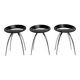 3 tabourets Magis Lyra par Sigurdur Thorsteinson, années 1990