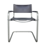 Fauteuil en cuir ancien