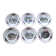 Set of 6 dessert plates in Sarreguemines model Obernai