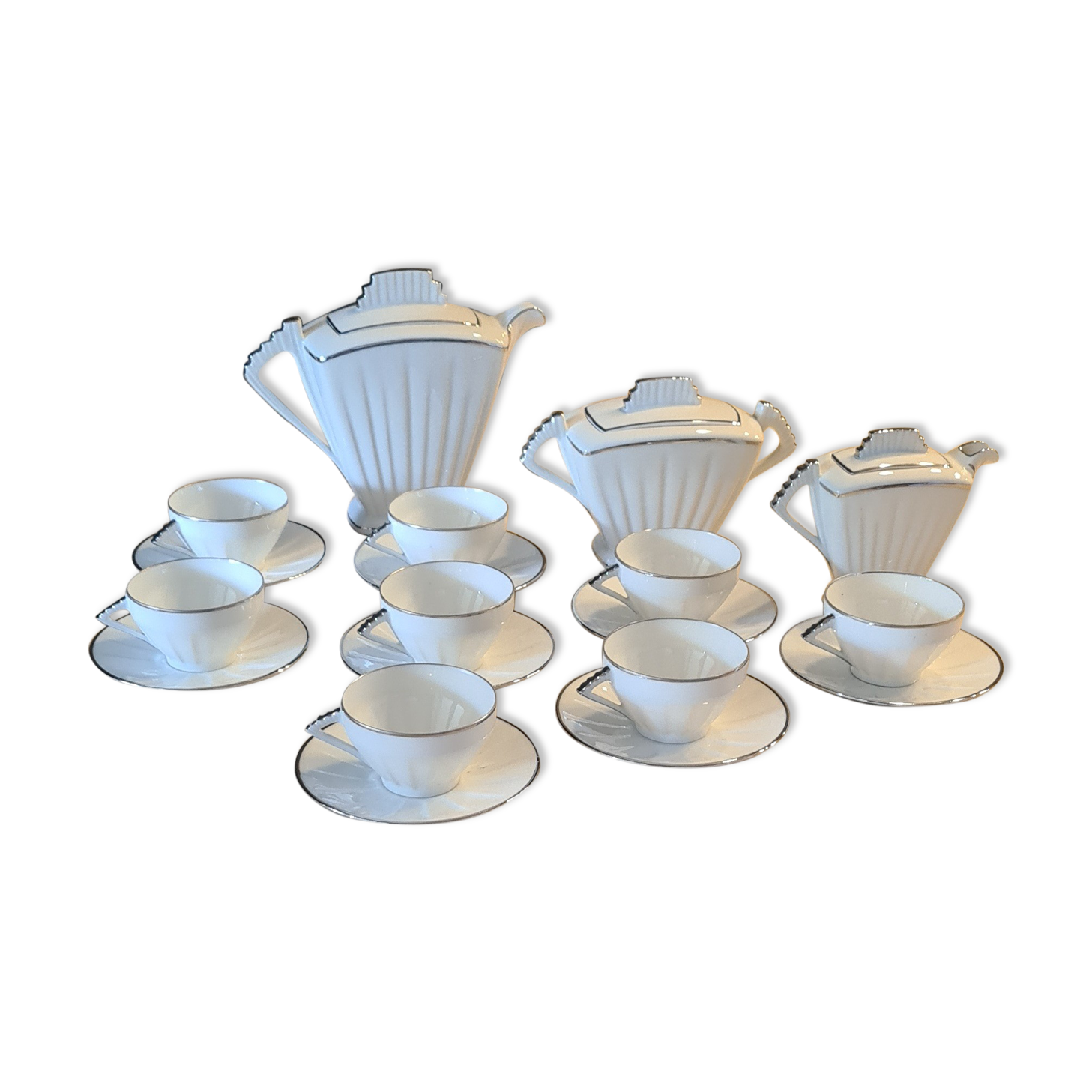 Limoges porcelain tea service 1920