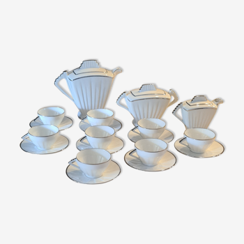 Limoges porcelain tea service 1920