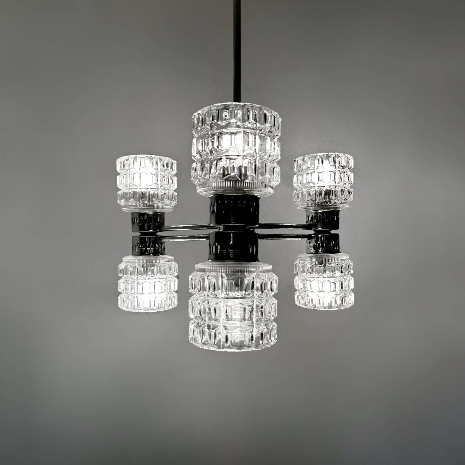 70s Space Age Chandelier