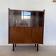 Buffet vaisselier vintage placage chêne
