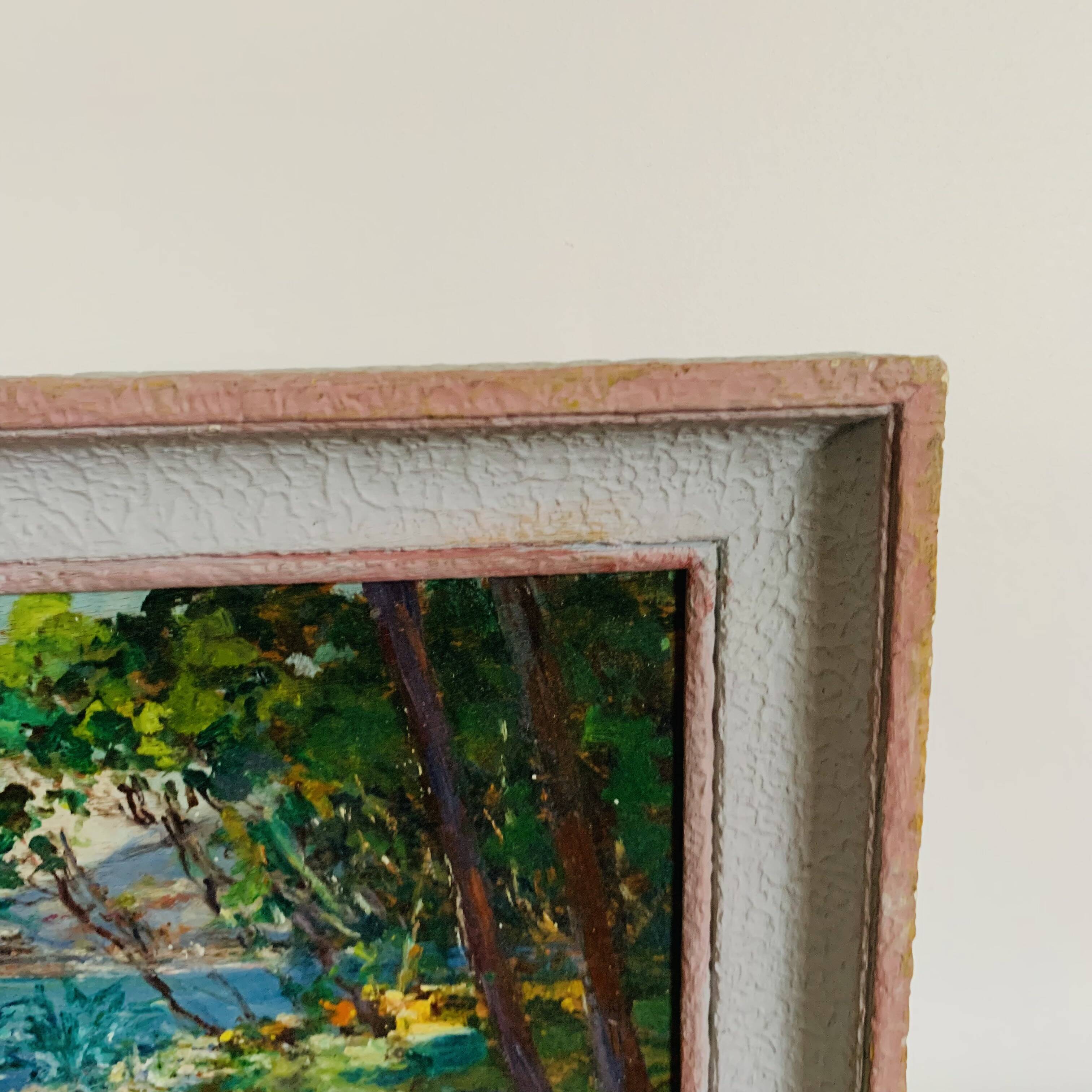 “Sea View” painting from the 1950s