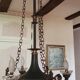 Lustre style empire 6 feux