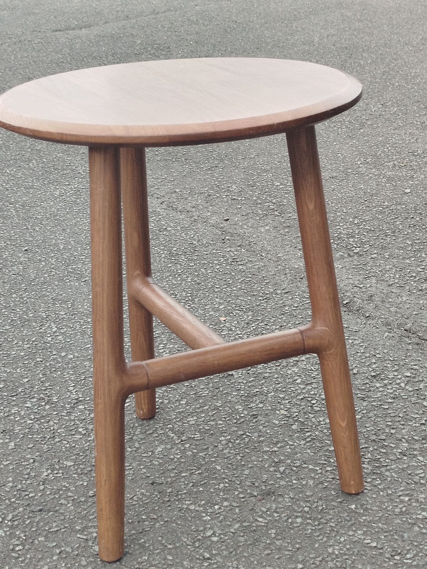 Set of 3 stools scandinavian side tables sancal nudo