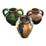 Trio de vases en céramique