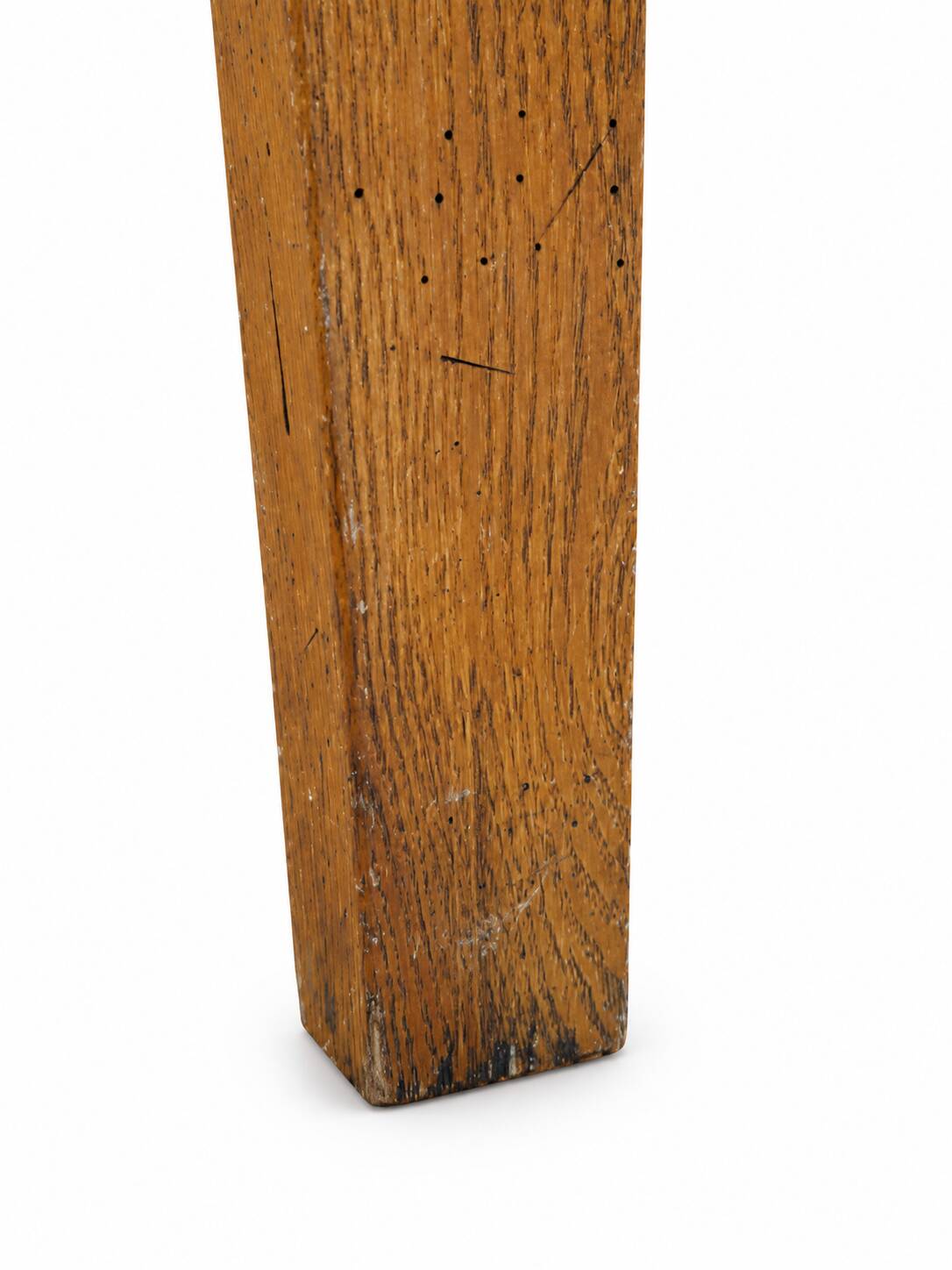 Table de ferme ancienne en chêne massif 120 cm