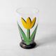 Set of 2 Tulip Crystal Glasses Boda by Ulrica Hydman Vallien / Sweden / 199