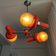 Vintage space age sputnik chandelier