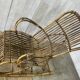 Vintage rattan rocking chair
