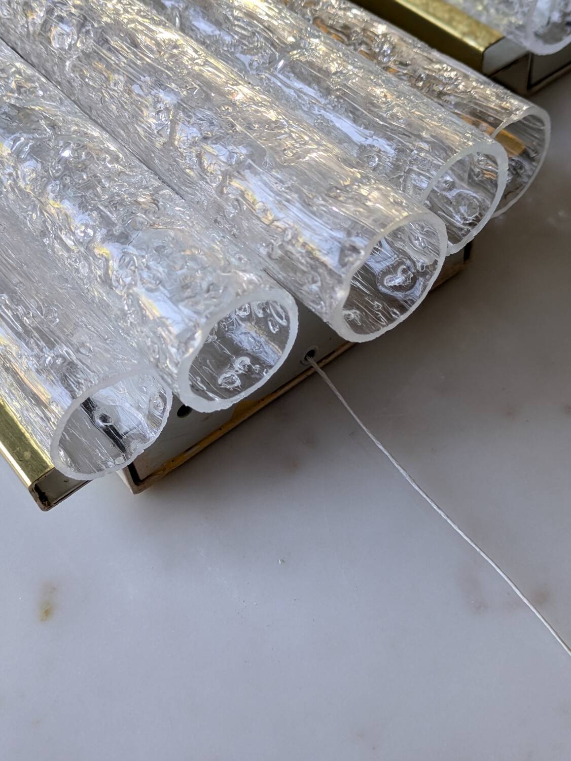 Vintage wall lights by Doria Leutchen