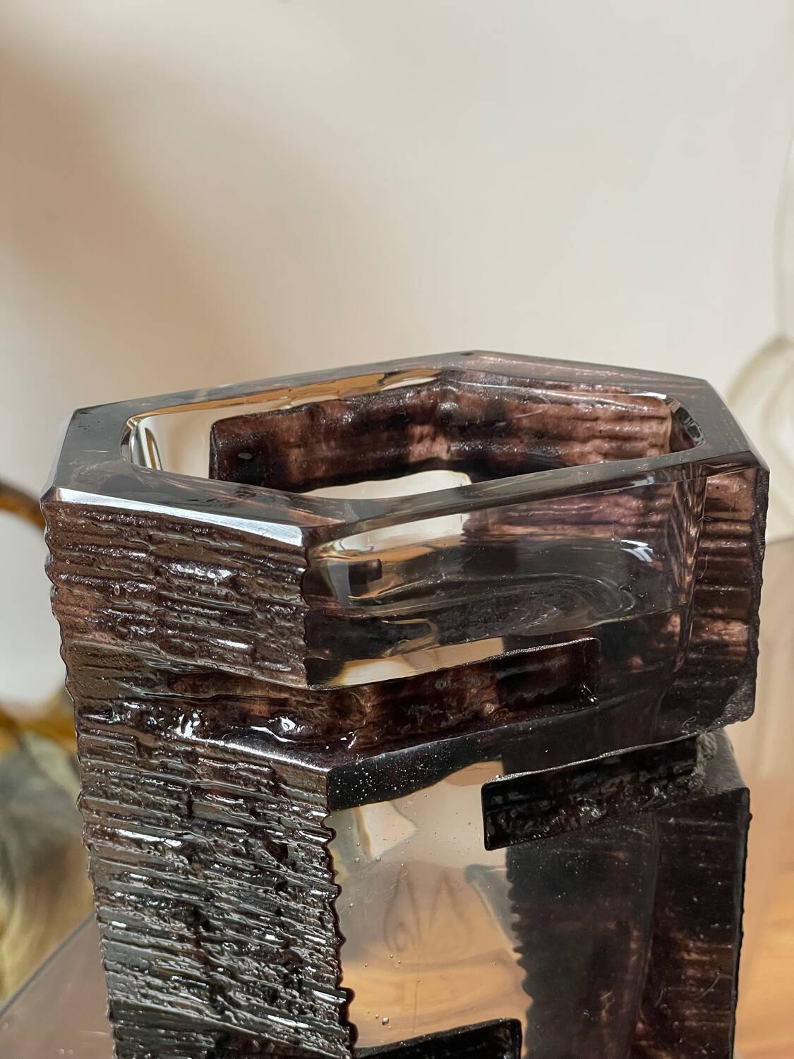 Daum “argos” vase by César Baldaccini