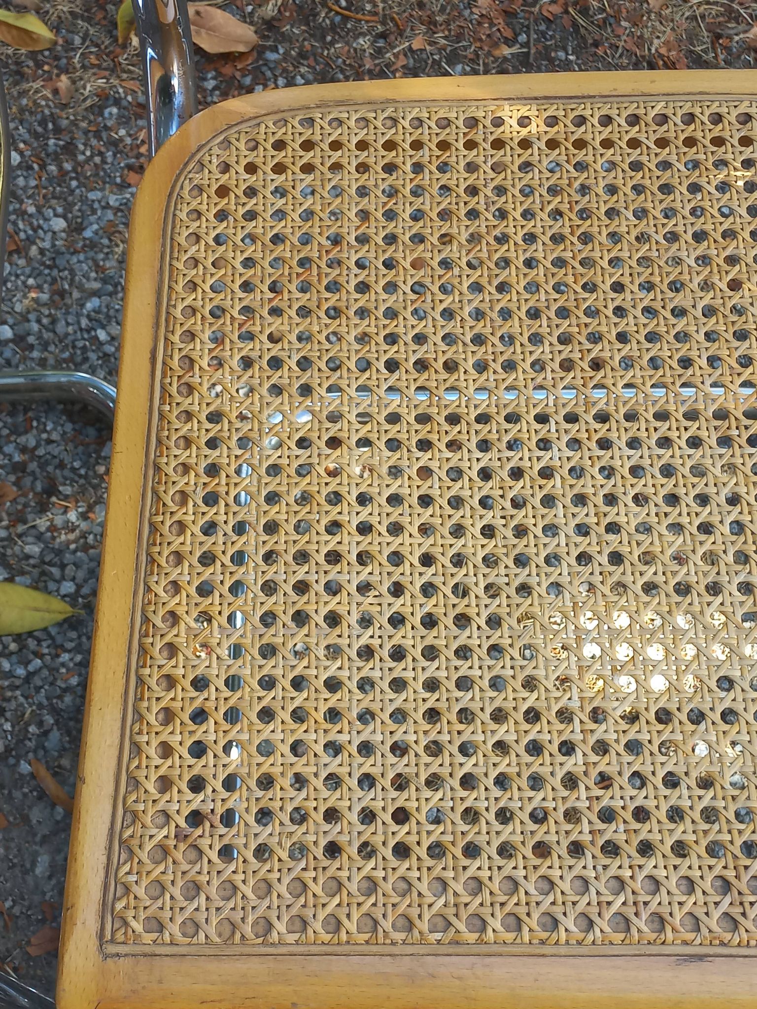 Set of 3 Cesca B32 chairs by Marcel Breuer