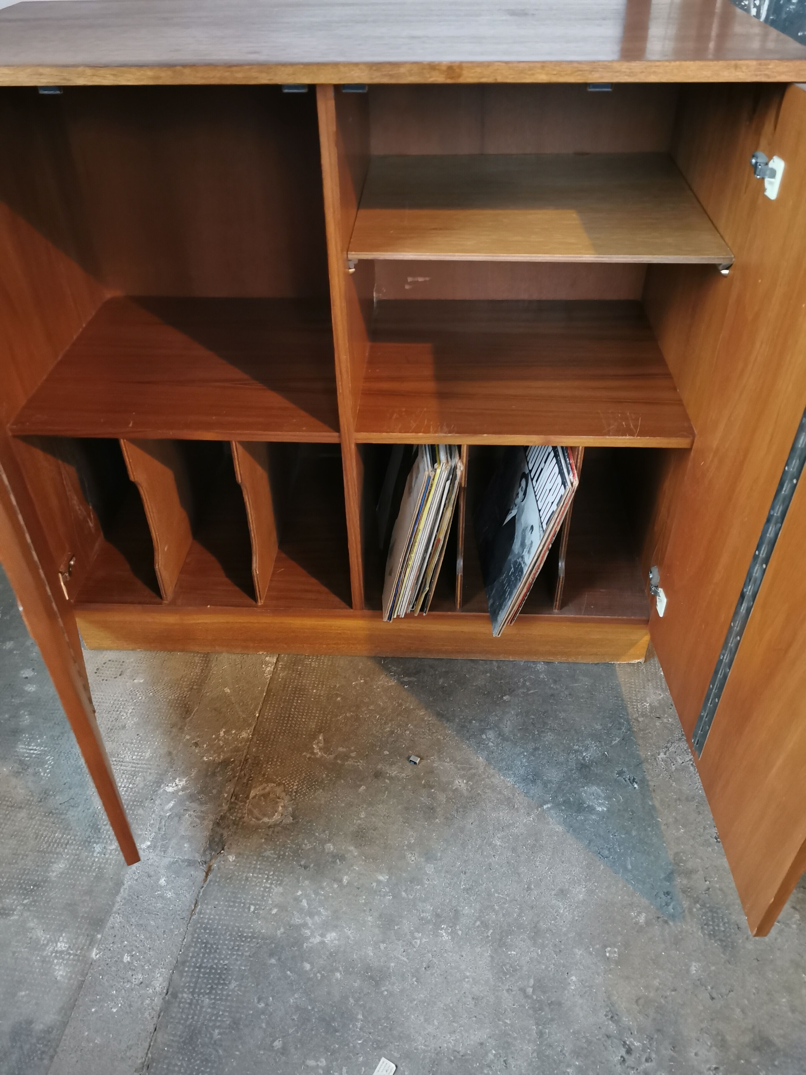 Hi-fi cabinet, music, Scandinavian style 1970