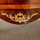 Rococo Neapolitan commode in red marble, poplar and bronze, Italy 1700.