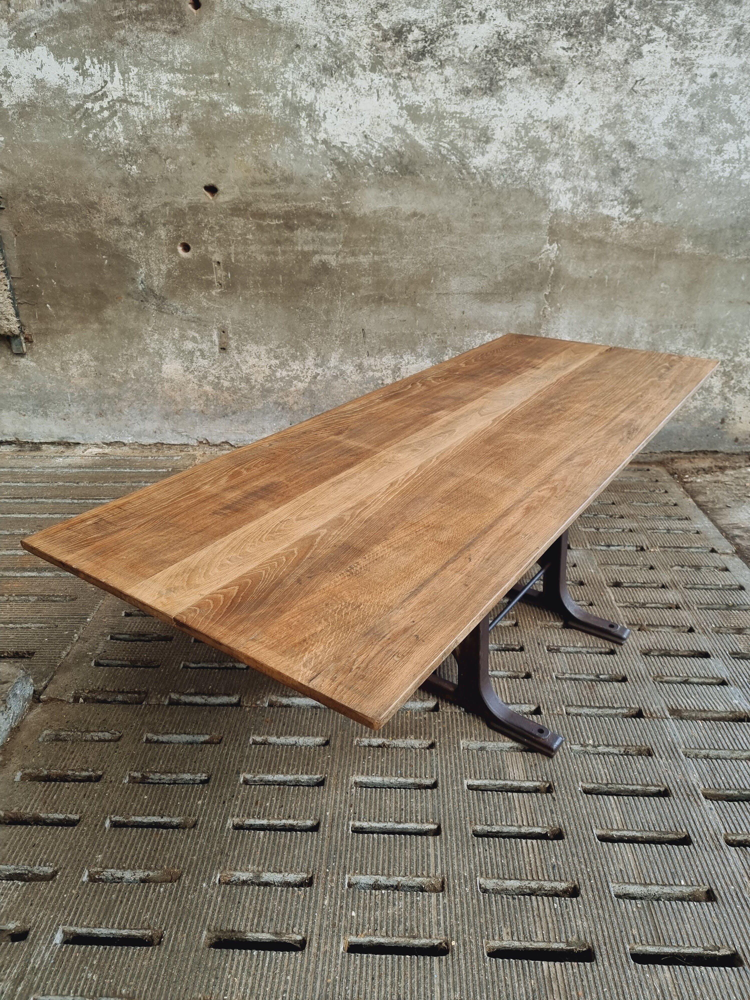 Industrial table XXL dining table oak