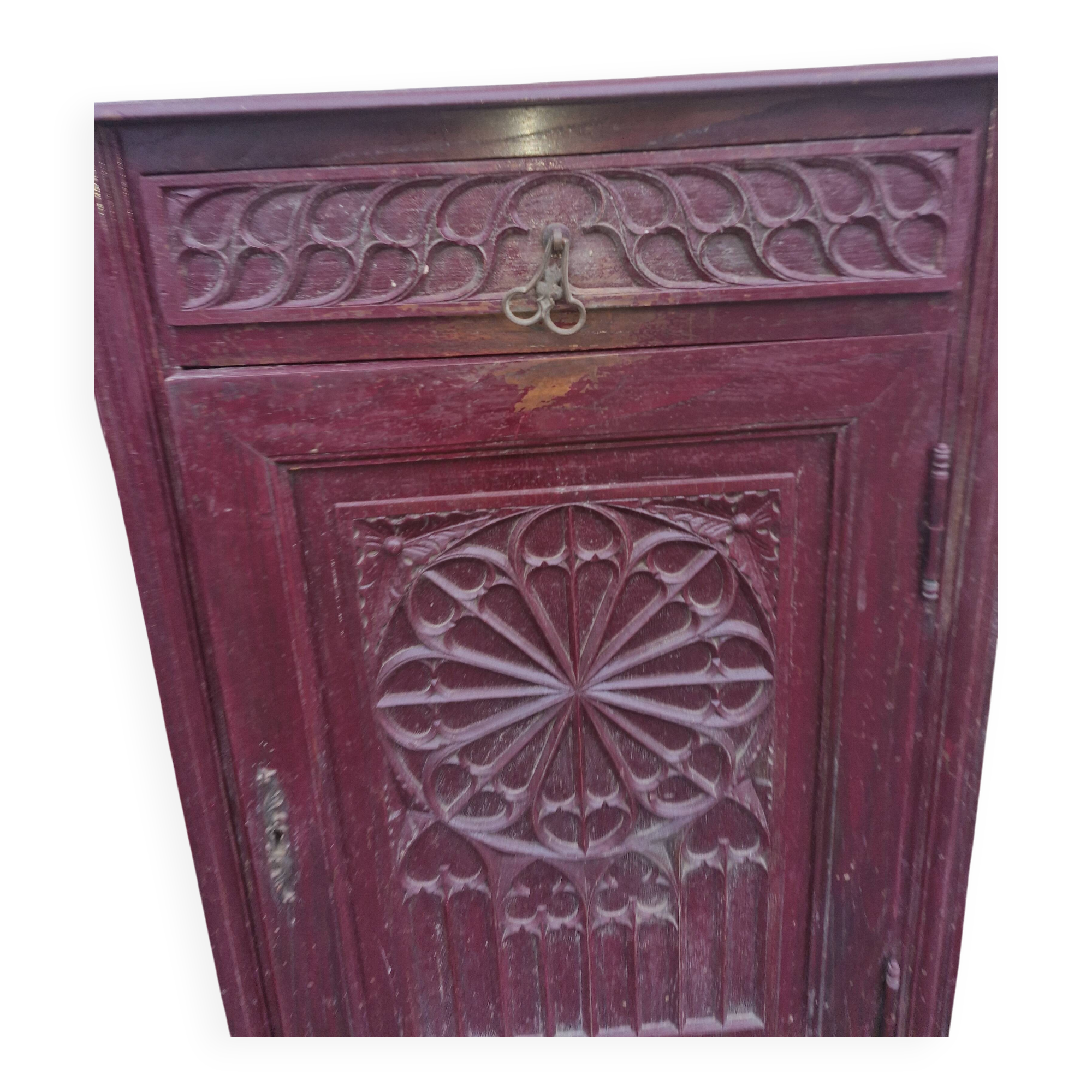 Neo-Gothic cupboard