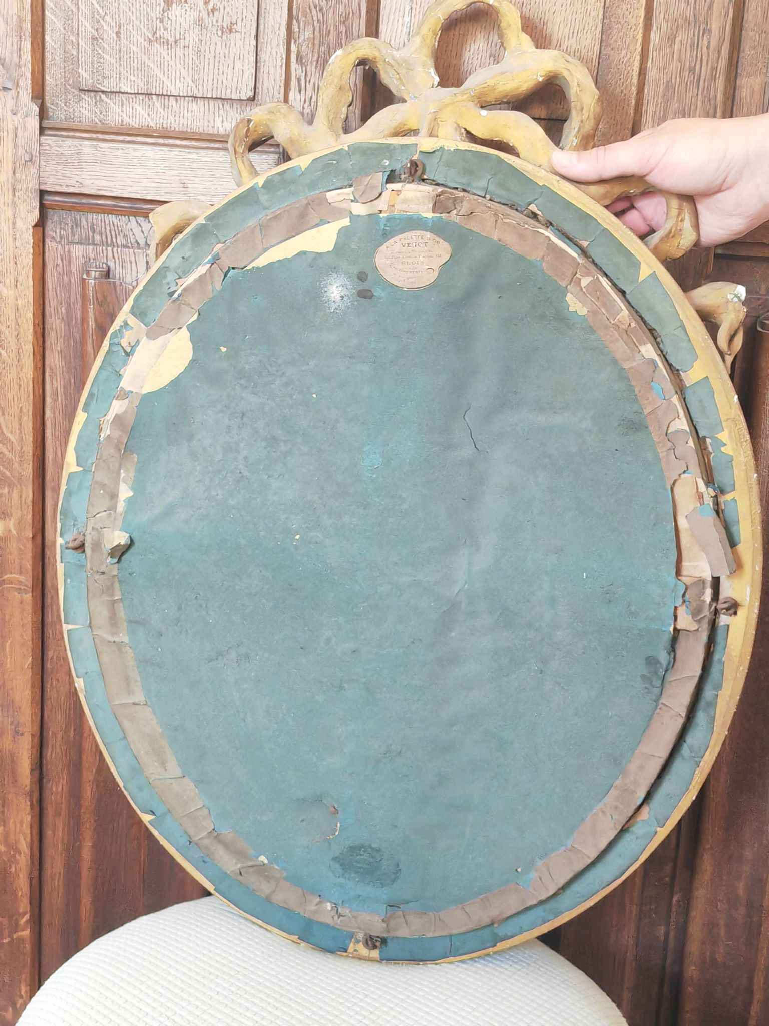 Framed 19th-century pastel