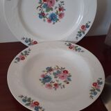 Set of 2 Scherzer flower plates