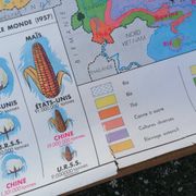 Old MDI map China - USSR