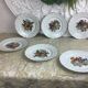 6 dessert plates Limoges porcelain