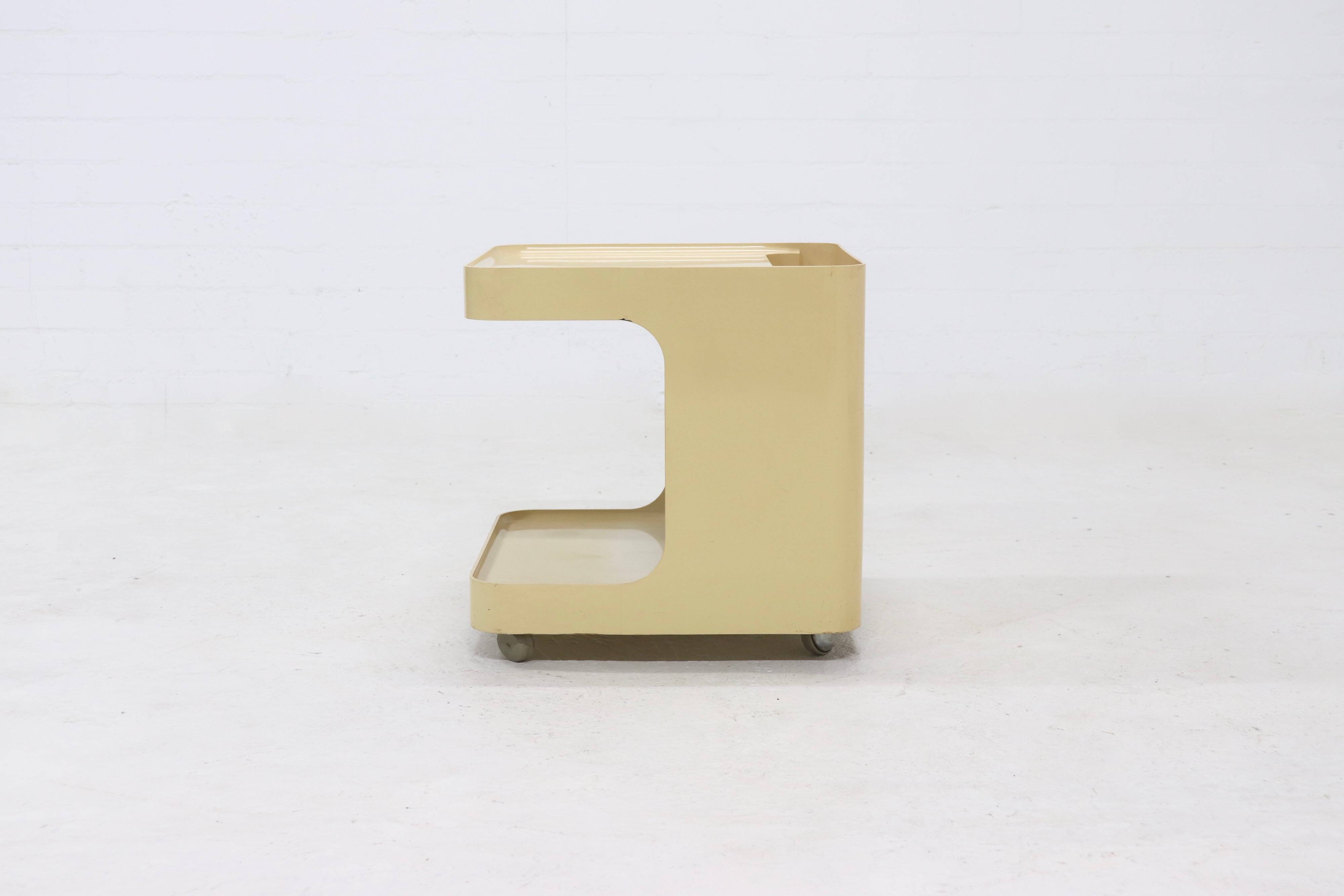 Space Age Game Side Table by Marcello Siard for Longato Italia 1960s