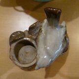 Petit bol oiseau céramique émaillée vintage