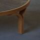 Danish coffee table from the mid-20th century, wooden frame and ceramic tiled top.