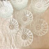 Vintage glass cups 17 pieces