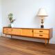 Large vintage low sideboard 1960s
