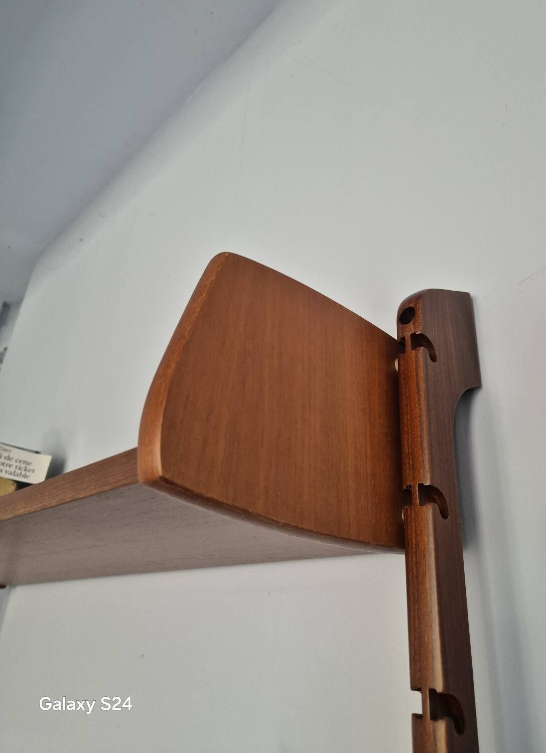 Ergo wall-mounted shelving unit by Blindheim 1960s