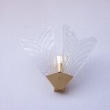 Set of 4 Sorrento, Italian Murano Glass Wall Light, 1970s