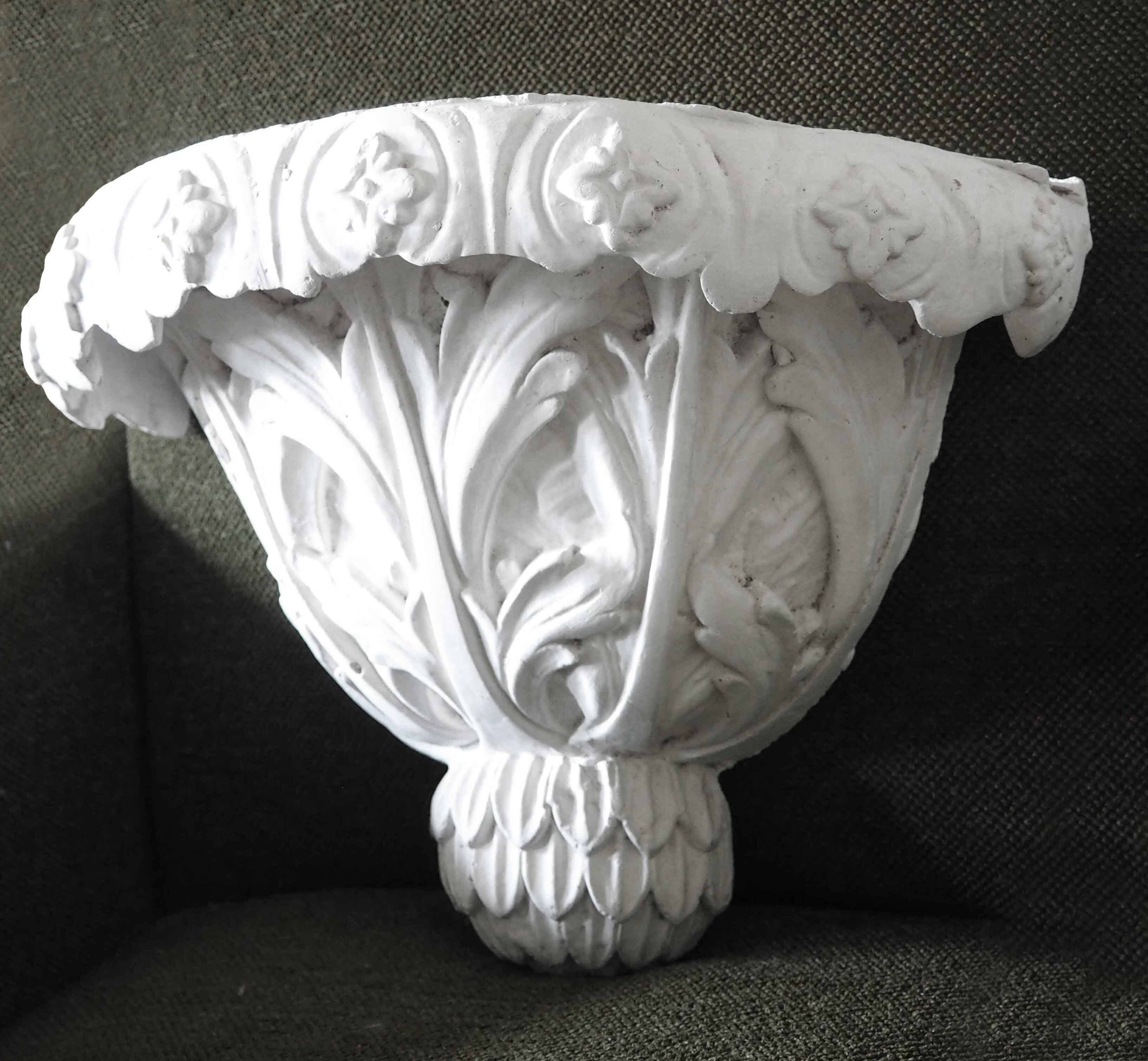 Large foliage wall plaster