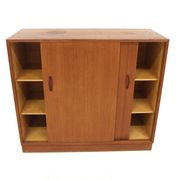 "Domi Monté" wardrobe in teak, Nils Jonsson, Sweden, 1960