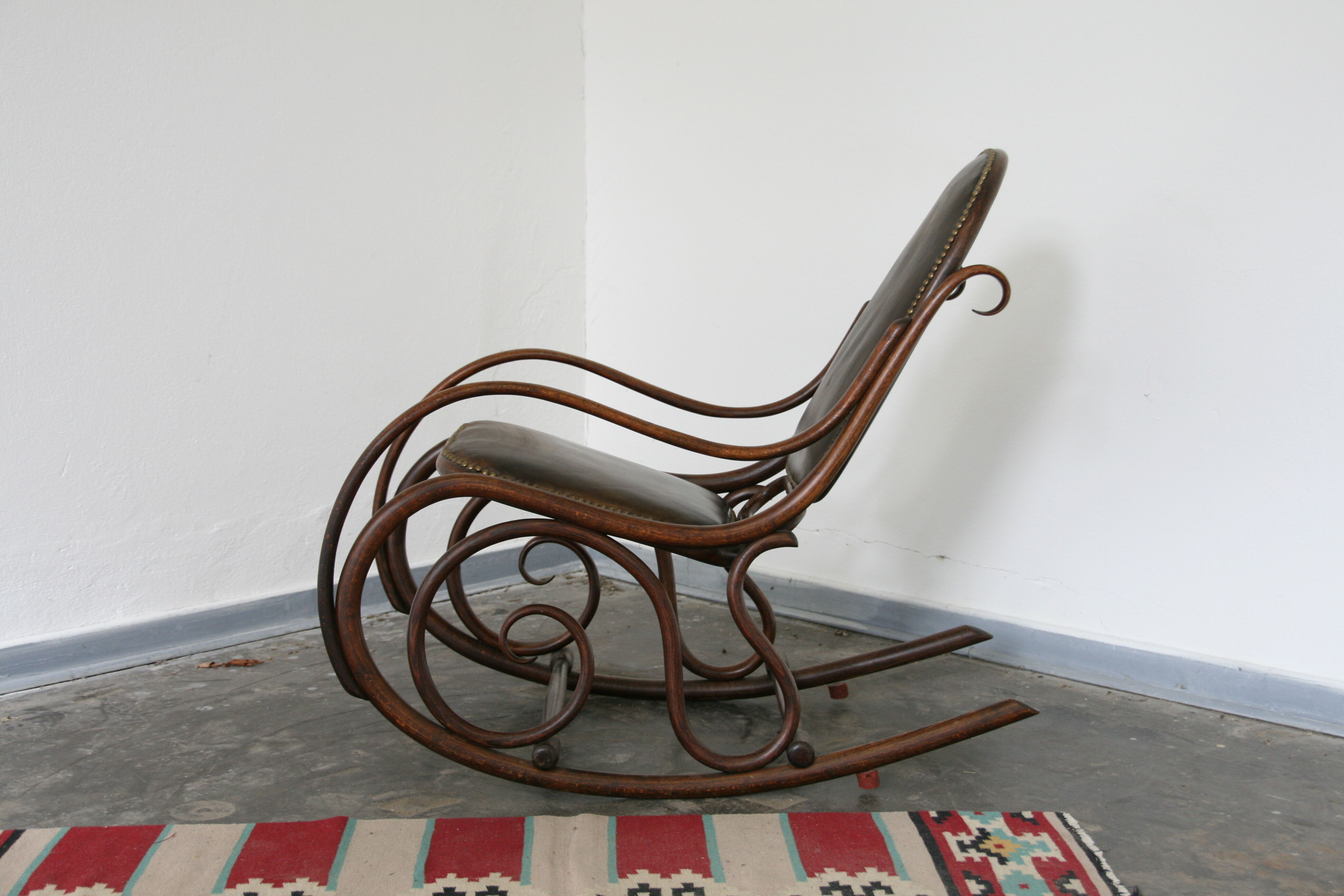 Vintage bentwood rocking chair