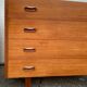 Pair of Scandinavian teak chests of drawers 1960