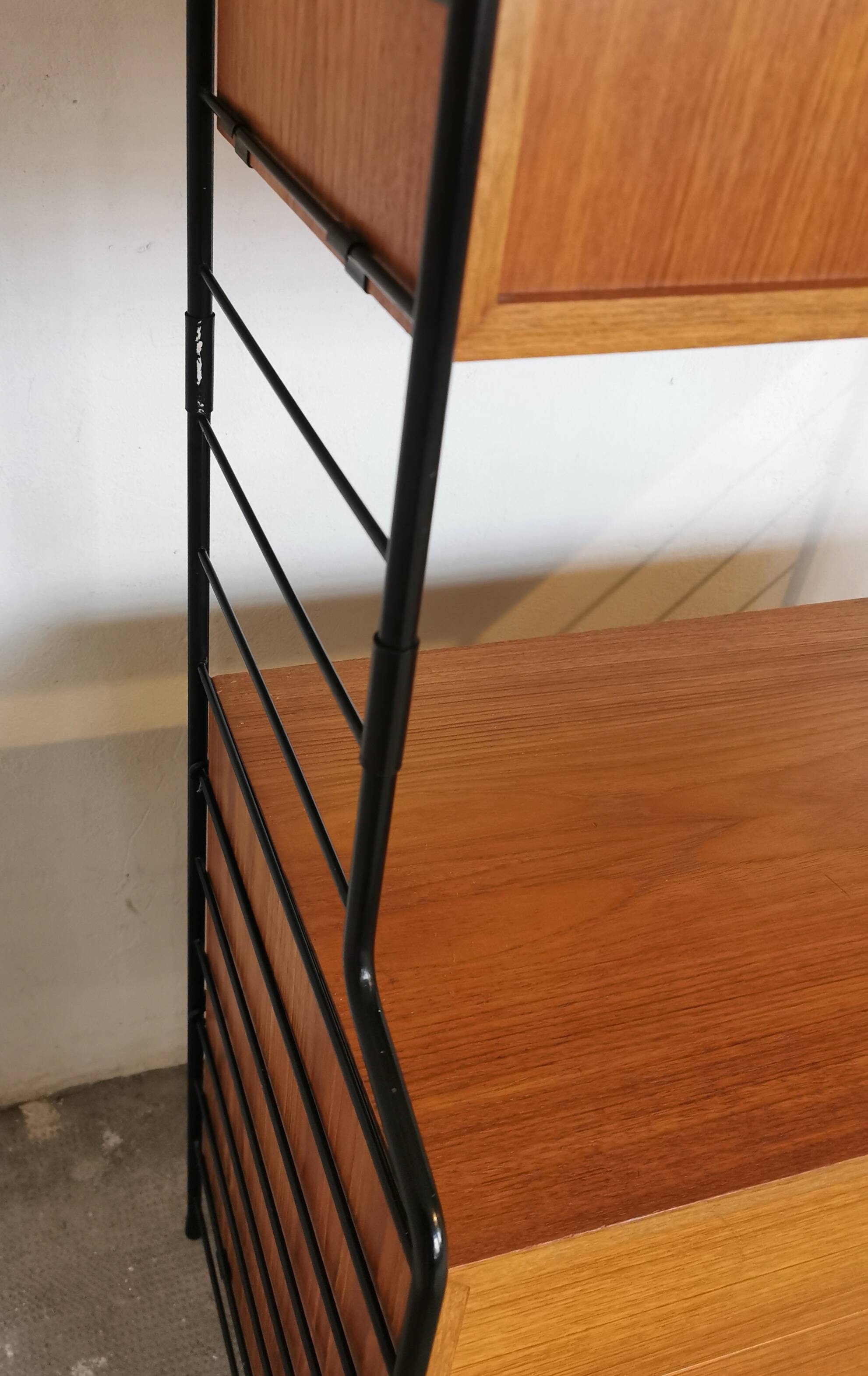 Scandinavian-style modular shelf, bookcase