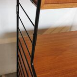Scandinavian-style modular shelf, bookcase
